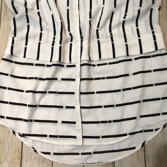 Alfani Button Down Blouse - Picture 3 of 4